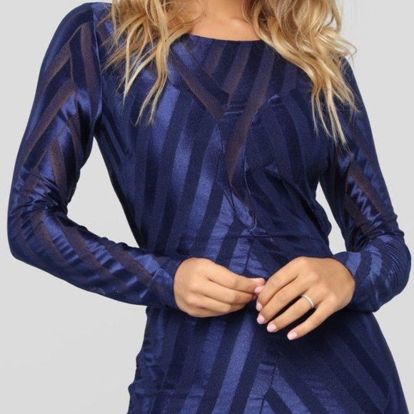 Navy Dress - Picture 5 of 7